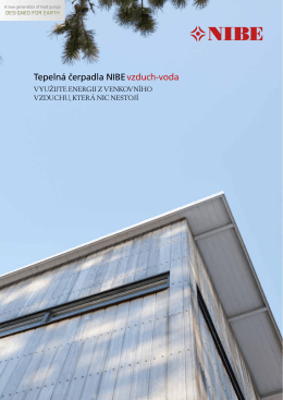 Katalog TČ vzduch-voda