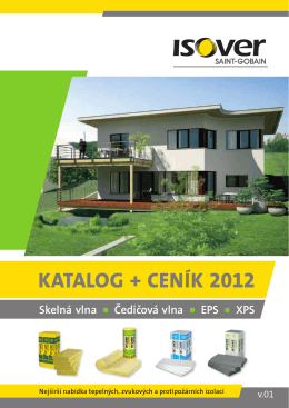 Katalog + ceníK 2012