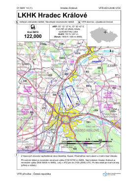 Maps LKHK - Letecké služby Hradec Králové as