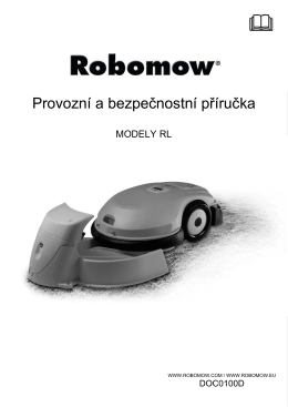 Návod Robomow modely RL