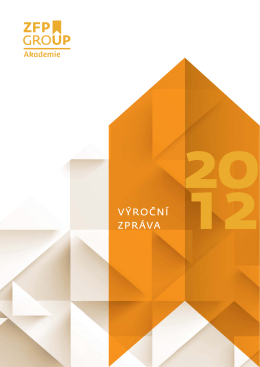 Výroční zpráva 2012 ke stažení