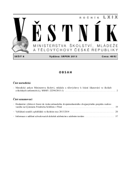 MŠMT 08-13.pdf - Ministerstvo školství, mládeže a tělovýchovy