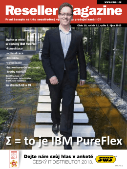 Σ = to je IBM PureFlex - Reseller Magazine OnLine