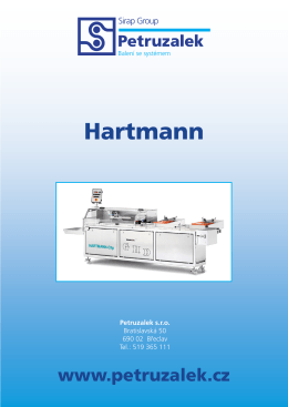 Katalog Hartmann - Petruzalek s.r.o.