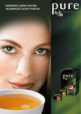 Víc o Pure Tea Selection (PDF)