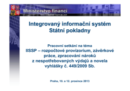 RIS-Prezentace IISSP