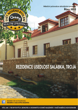 rezidence Usedlost salabka, troja