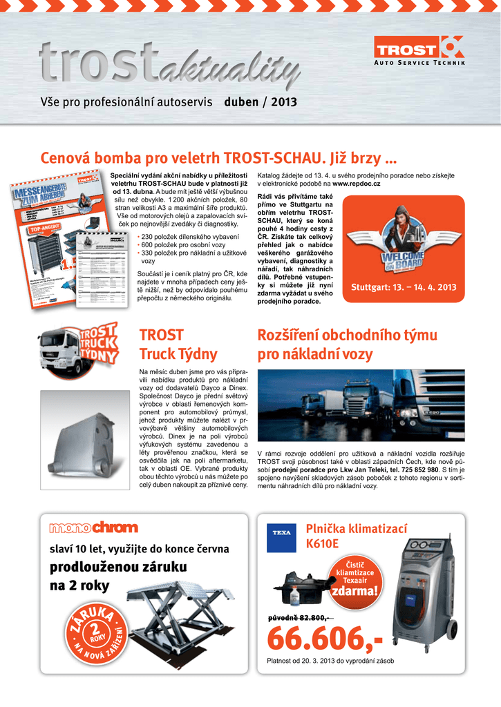 Trost Truck Tydny Rozsireni Obchodniho Tymu Pro Nakladni Vozy
