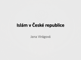 Islám v České republice