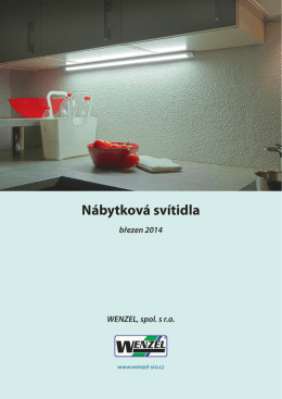 Katalog svítidel Wenzel 2014