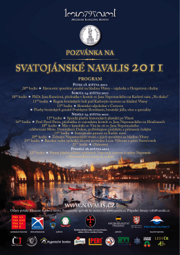 Program Svatojánských Navalis 2011