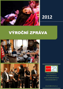 výroční zpráva za rok 2012 v PDF