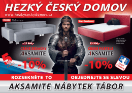 AKSAMITE NÁBYTEK TÁBOR