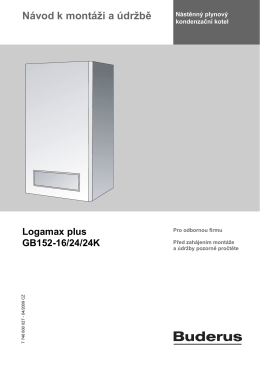 Logamax plus GB152-16/24/24K