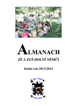 ALMANACH – ZŠ A ZUŠ DOLNÍ NĚMČÍ