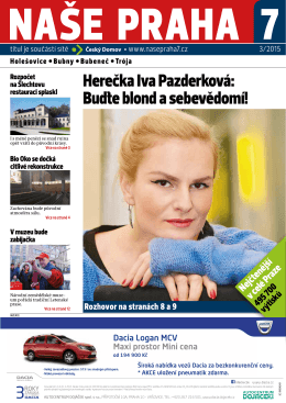 Herečka Iva Pazderková: Buďte blond a sebevědomí!