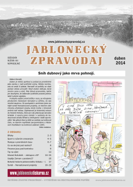 duben 2014.indd - Jablonecký zpravodaj