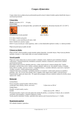 Coopex dýmovnice - Bayer Pestcontrol Expert