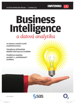 Business Intelligence a datová analytika