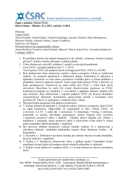 PDF verze - Česká společnost pro analytickou cytometrii