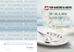TOP GASTRO & HOTEL 2015