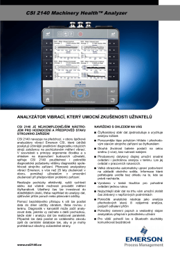 CSI 2140 Machinery Health™ Analyzer