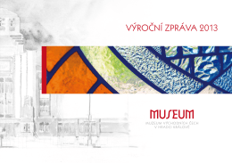 výroční zpráva 2013 - Muzeum východních Čech v Hradci Králové