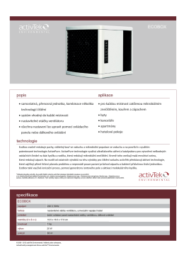ecobox(AP50) - Čističky vzduchu .info