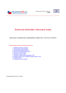 STI (aktualizace červen 2014) - Česko