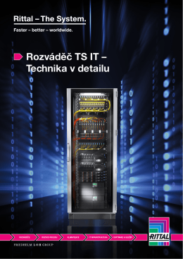 Rozváděč TS IT – Technika v detailu
