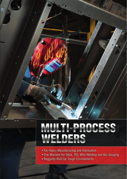 Equipment Catalogue – Multi-Process Welders