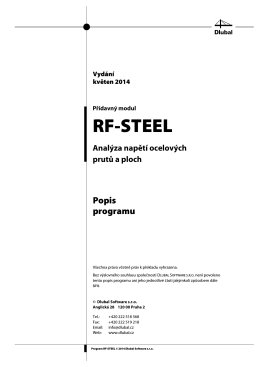 RF-STEEL - Dlubal Software