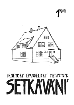 leden 2014 - Českobratrská církev evangelická sbor Brno I.