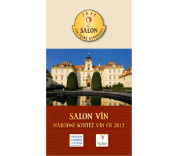 Katalog Salonu vín ČR ročník 2012 (PDF, 10,1 MB)