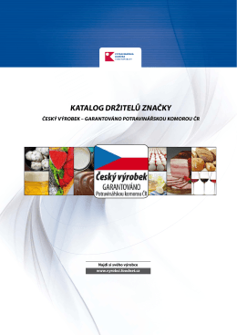 Katalog držitelů značky Český výrobek