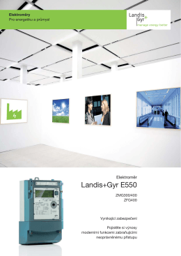 Landis+Gyr E550