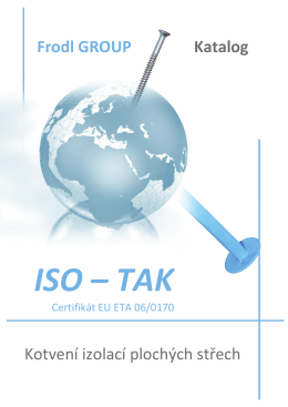 Katalog výrobků ISO-TAK