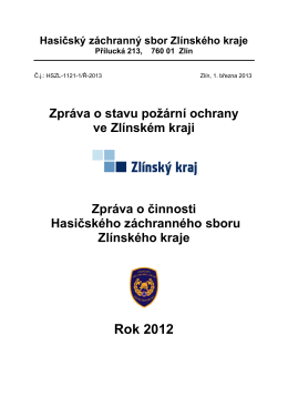 Roční zpráva o stavu PO_HZS ZLK_2012