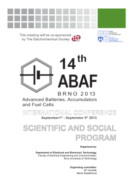 Programme available for download. - ABAF