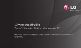 Návod k obsluze - ElektroVolume.cz