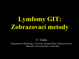 PDF | Lymfomy GIT