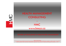 HEALTH MANAGEMENT CONSULTING