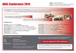 ABSL Conference 2014