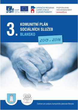 3. komunitní plán sociálních služeb Blansko 2013