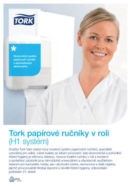Tork papírové ručníky v roli (H1 systém)