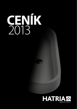 Ceník 2013 CZK - Gabriel