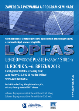 II. rOčník 5.–6. března 2013
