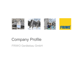 Friwo company profile
