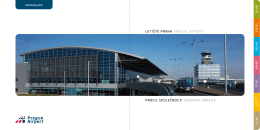 profil společnosti company profile letiště praha prague airport
