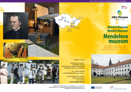 Mendelovo muzeum - Top výletní cíle jižní Moravy